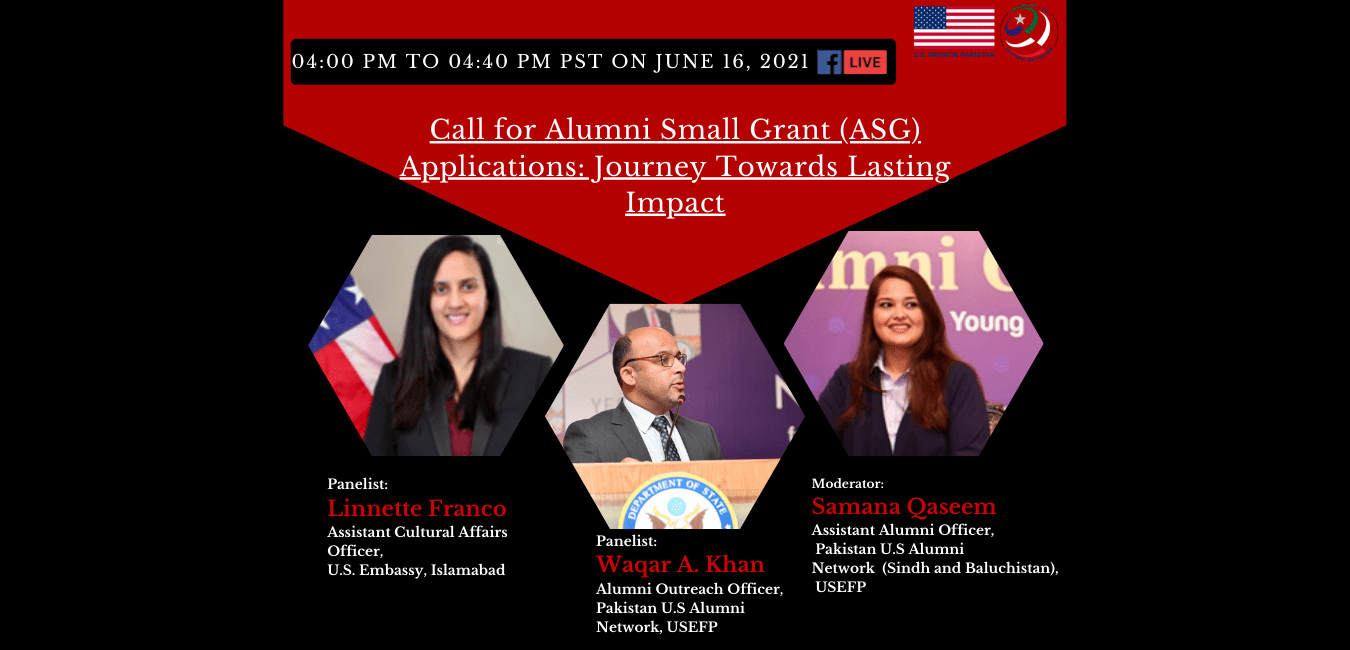 Live on 'Call for Alumni Small Grant (ASG) Applications: Journey ...
