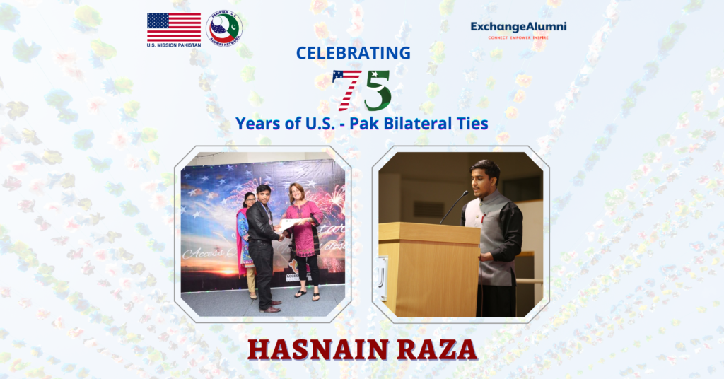 Hasnain Reksa Access Program Proves to be the Turning Point in Hasnain Raza's Life ...