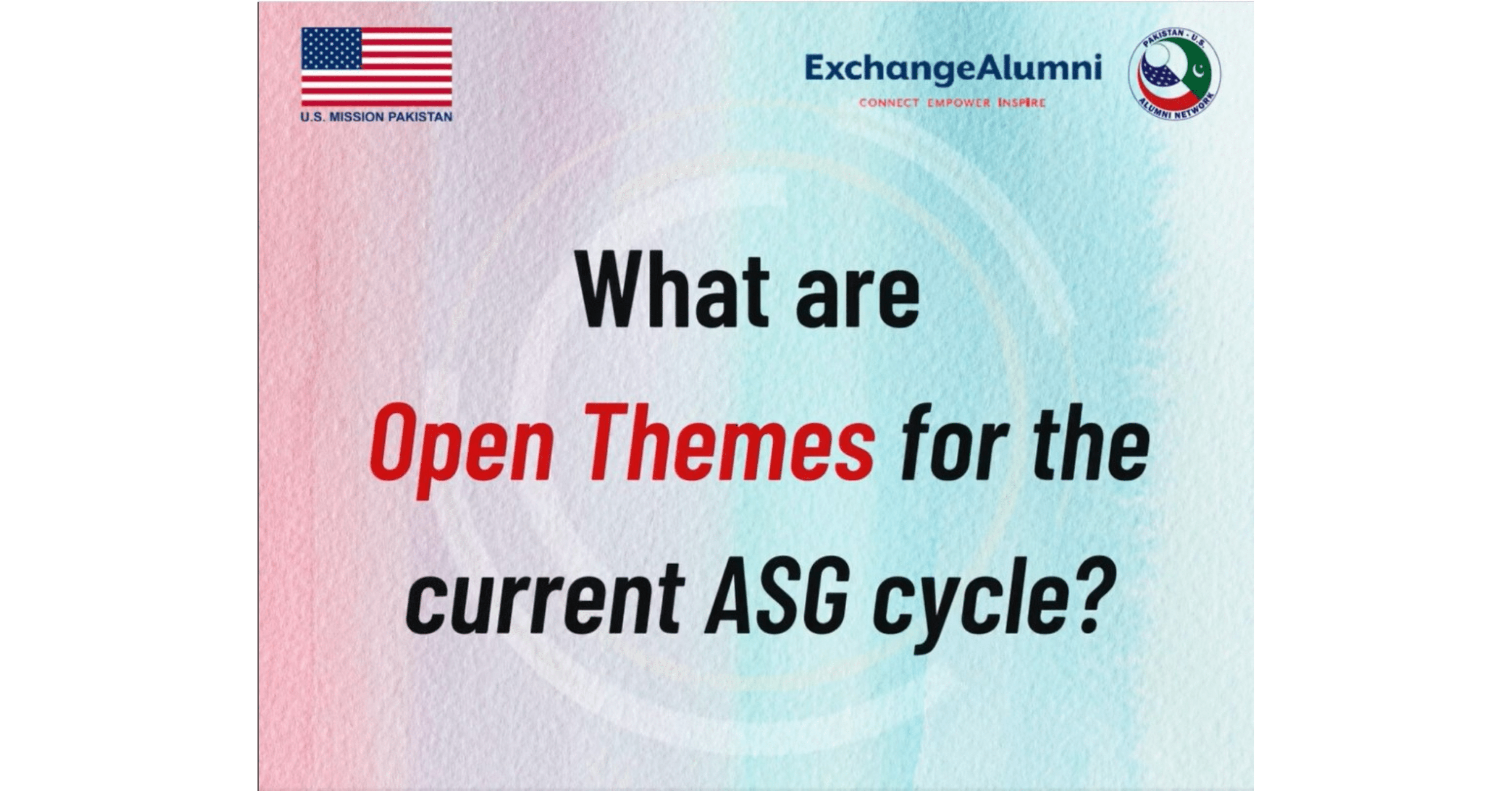 Rashida and Zaeem Share Their Inspiring Stories - Pakistan-U.S. Alumni ...