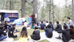 Breakout Session on Leadership and Governance being held at Banjosa Lake 