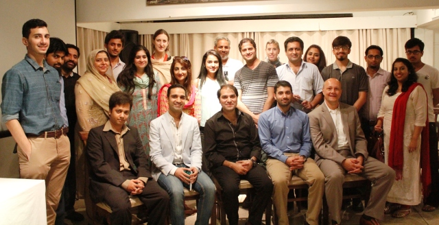 Panelists and participants of the Voices from Partition discussion