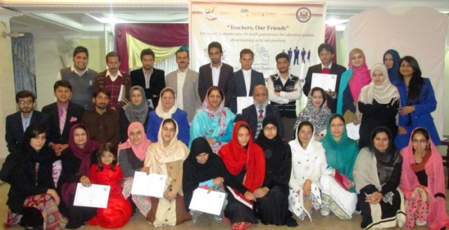 Organizers and participants of the “Teachers, Our Friends” workshop