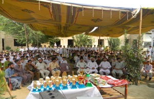 Audience members at the event “Project Smile: Volunteerism in Action”