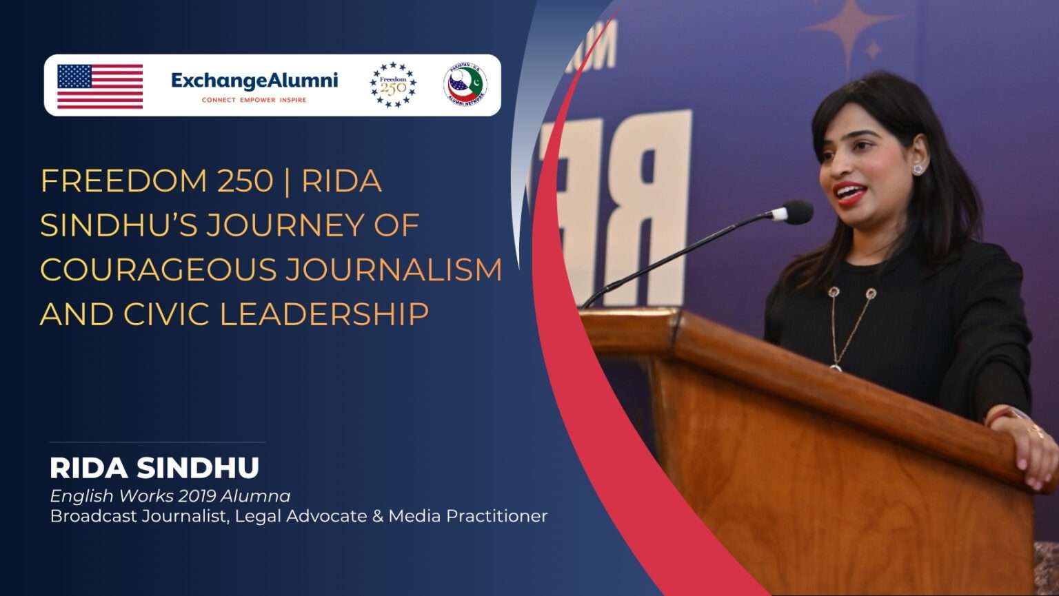 Freedom 250: Rida Sindhu’s Journey of Courageous Journalism and Civic ...